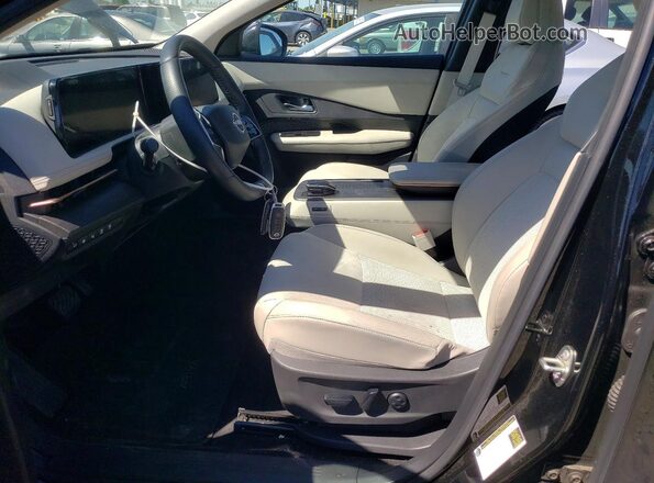 JN1AF0BA0PM407699 2023 NISSAN ARIYA Black Widok wnętrza z przodu