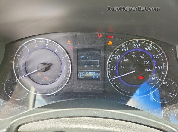 JN1BJ0RP7HM381908 2017 INFINITI QX50 Белый Вид щитка приборов