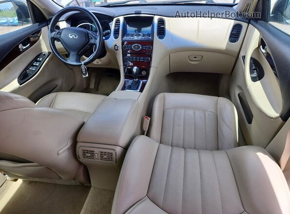 JN1BJ0RP7HM381908 2017 INFINITI QX50 Белый Вид панели приборов