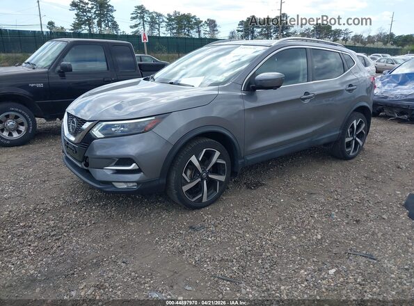 JN1BJ1CV2LW265512 2020 NISSAN ROGUE Gray Передня ліва чверть