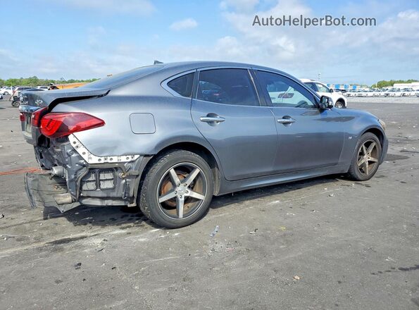 JN1BY1AP2JM180212 2018 INFINITI Q70 Gray Rear right