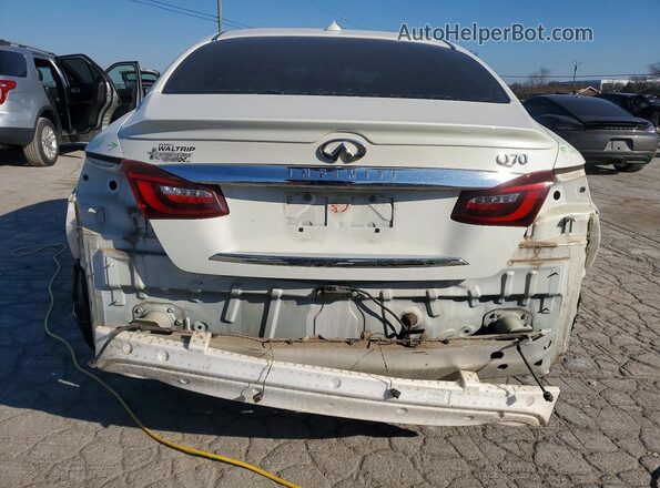 JN1BY1AP4KM505041 2019 INFINITI Q70 White უკანა ხედი
