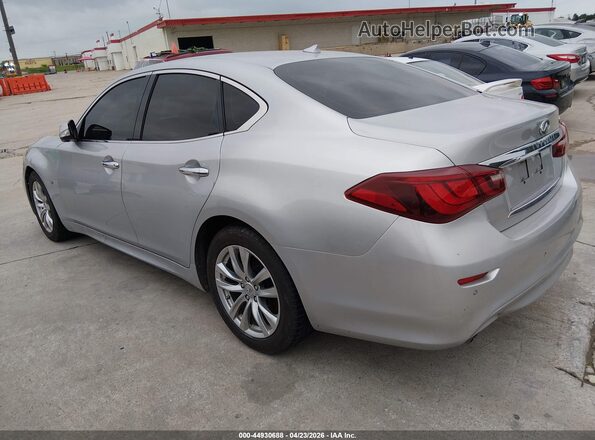 JN1BY1AP8HM741359 2017 INFINITI Q70 Silver უკანა მარცხენა