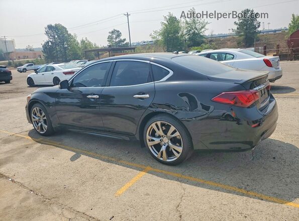 JN1BY1AP9KM505021 2019 INFINITI Q70 Black 