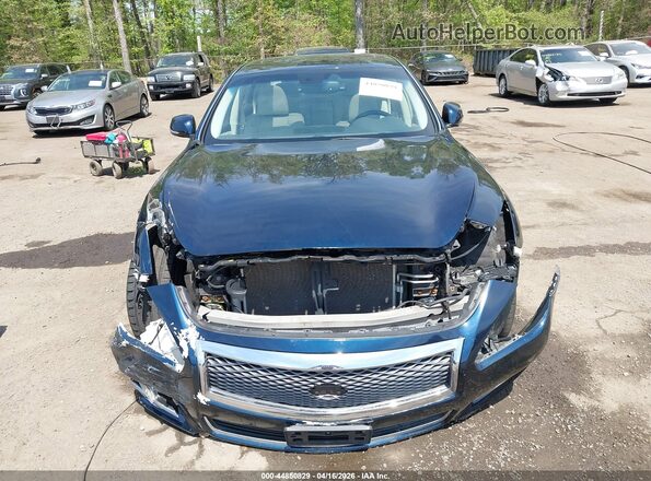 JN1BY1PR2JM370522 2018 INFINITI Q70L Blue 