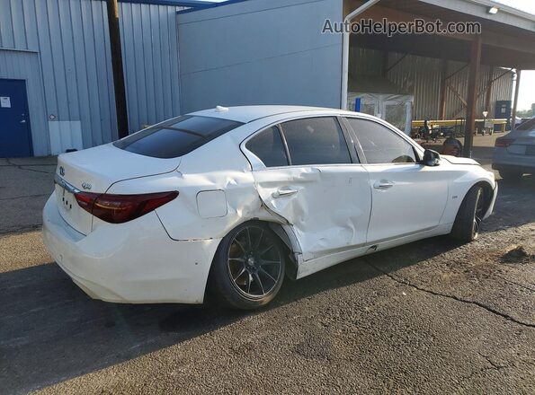 JN1CV7AP1KM110184 2019 INFINITI Q50 Белый Задняя правая четверть