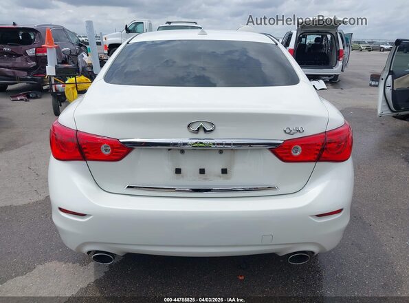 JN1CV7AP4HM640562 2017 INFINITI Q50 White 