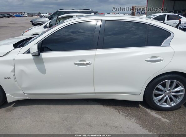 JN1CV7AP4HM640562 2017 INFINITI Q50 White 