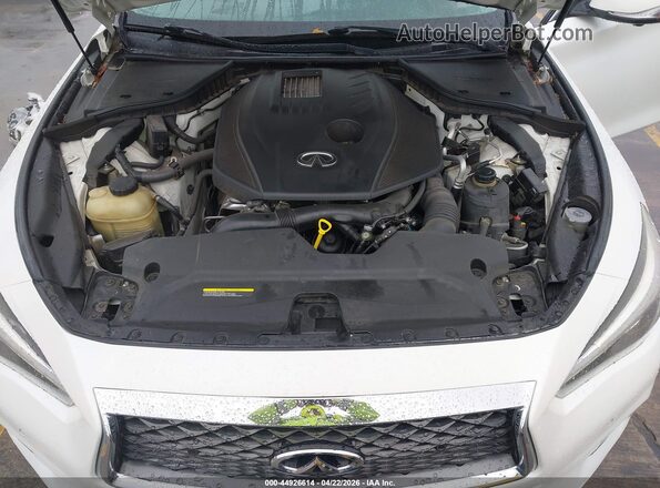 JN1CV7AP7JM240193 2018 INFINITI Q50 White უკანა ხედი