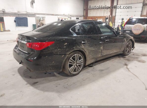 JN1CV7AR4HM680562 2017 INFINITI Q50 Black Tył prawy