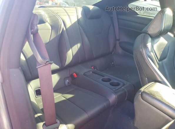 JN1CV7EKXJM200074 2018 INFINITI Q60 Charcoal Rear seats view