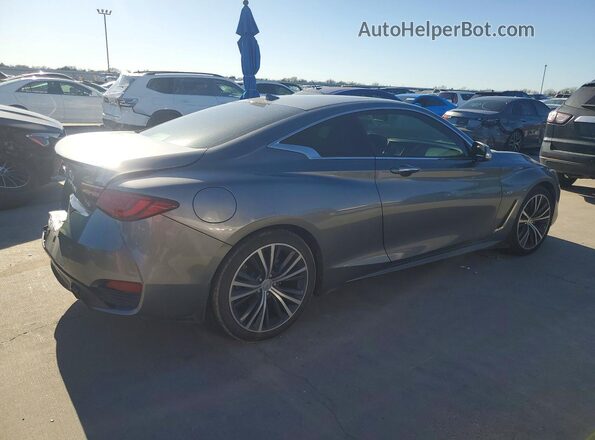 JN1CV7EKXJM200074 2018 INFINITI Q60 Charcoal Rear right