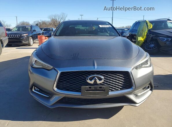 JN1CV7EKXJM200074 2018 INFINITI Q60 Charcoal Front view