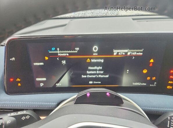 JN1DF0CD0RM741319 2024 NISSAN ARIYA Gray Vista del cuadro de instrumentos