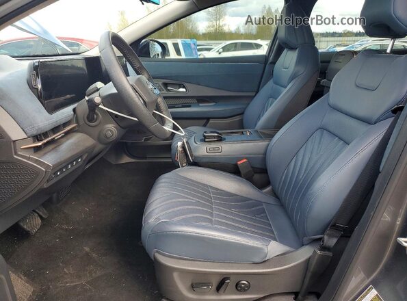 JN1DF0CD7PM710081 2023 NISSAN ARIYA Gray Вид салону спереду