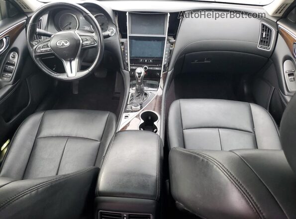 JN1EV7AP2JM362646 2018 INFINITI Q50 Белый Вид панели приборов