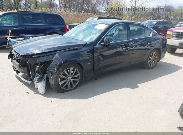 JN1EV7AP2KM514040 2019 INFINITI Q50 Black Передня ліва чверть
