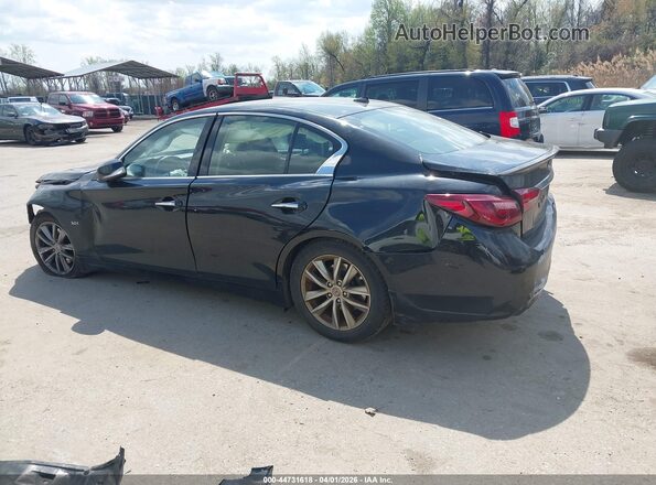 JN1EV7AP2KM514040 2019 INFINITI Q50 Black Задня ліва чверть