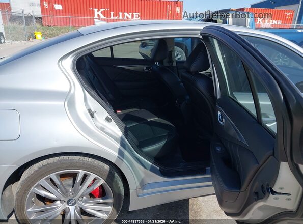 JN1EV7AP4JM358405 2018 INFINITI Q50 Серебряный Вид наклейки с VIN-кодом