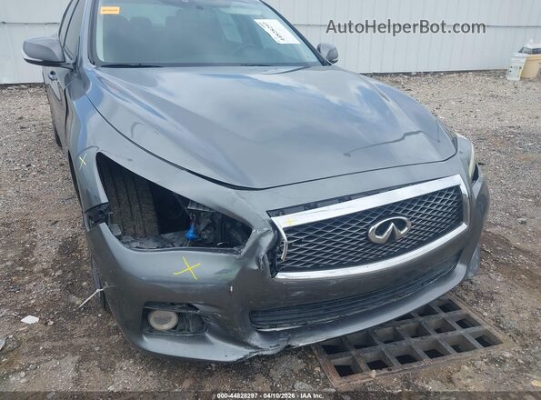 JN1EV7AP5HM742297 2017 INFINITI Q50 Серый Вид спереди