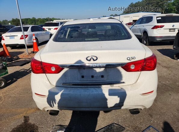JN1EV7AP5HM742476 2017 INFINITI Q50 Белый Вид сзади