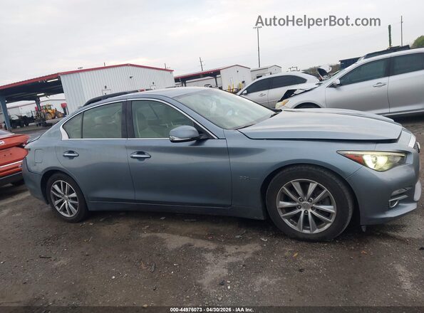 JN1EV7AP5HM743532 2017 INFINITI Q50 Blue Панорамний вид салону 360°