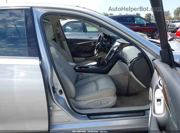 JN1EV7AP5KM510824 2019 INFINITI Q50 Silver Սալոնի դիմացի տեսք