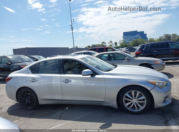 JN1EV7AP5KM510824 2019 INFINITI Q50 Silver Սալոնի հետևի տեսք