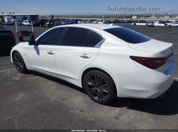 JN1EV7AP5LM203588 2020 INFINITI Q50 White Rear left