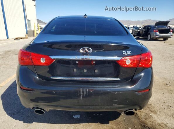 JN1EV7AP6HM736959 2017 INFINITI Q50 Black Rear view