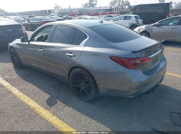 JN1EV7AP6LM203891 2020 INFINITI Q50 Gray Rear left