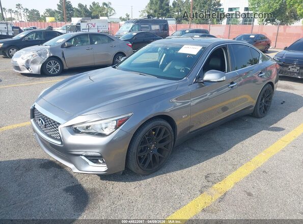 JN1EV7AP6LM203891 2020 INFINITI Q50 Gray Front left