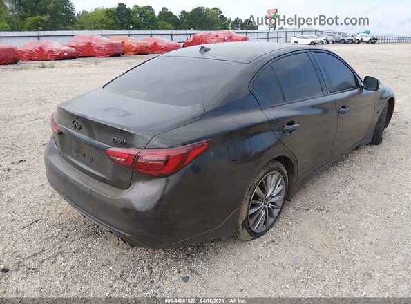 JN1EV7AP9JM359260 2018 INFINITI Q50 Черный Задняя правая четверть