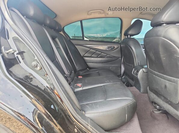 JN1EV7AP9MM702072 2021 INFINITI Q50 Black Vista de los asientos traseros