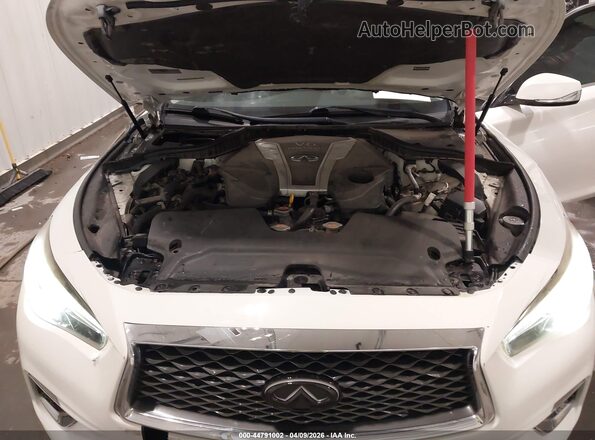 JN1EV7AR4HM831716 2017 INFINITI Q50 White Rear view