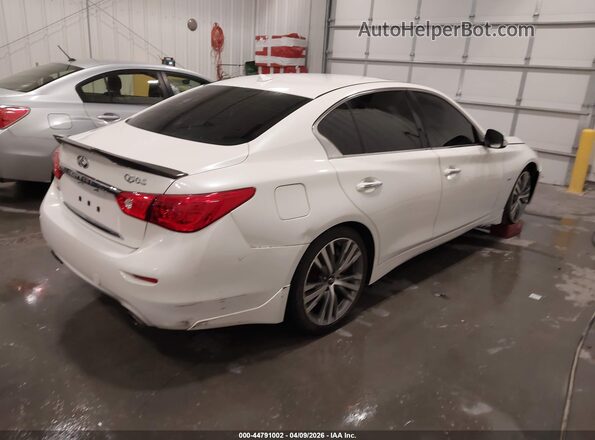 JN1EV7AR4HM831716 2017 INFINITI Q50 White Rear right