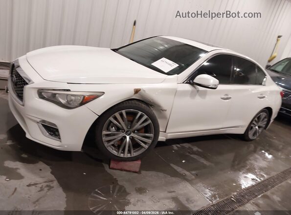 JN1EV7AR4HM831716 2017 INFINITI Q50 White 360 interior view
