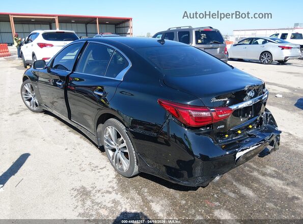 JN1EV7AR8JM445824 2018 INFINITI Q50 Black 