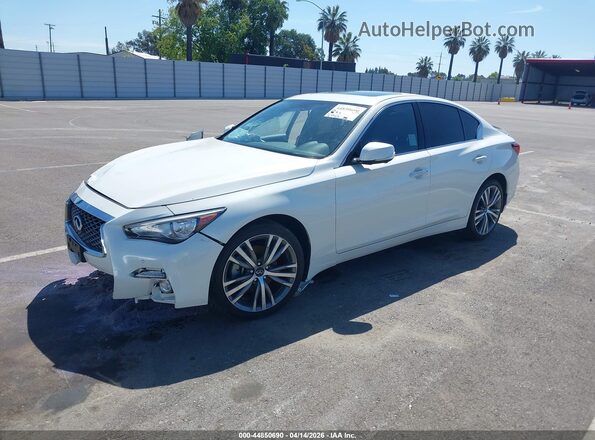 JN1EV7CP1MM704380 2021 INFINITI Q50 White 