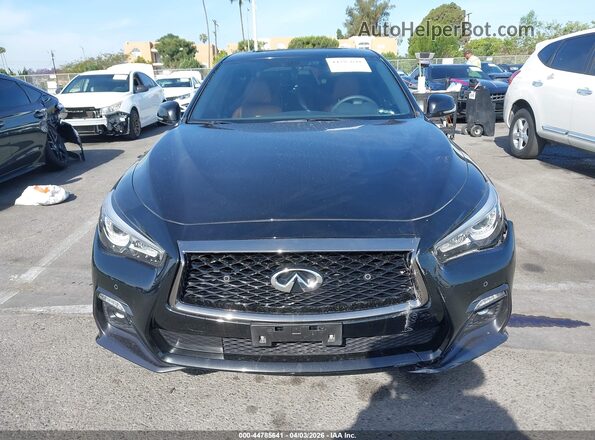 JN1EV7CP6MM706061 2021 INFINITI Q50 Черный Вид щитка приборов
