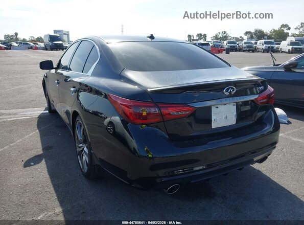 JN1EV7CP6MM706061 2021 INFINITI Q50 Черный Задняя левая четверть