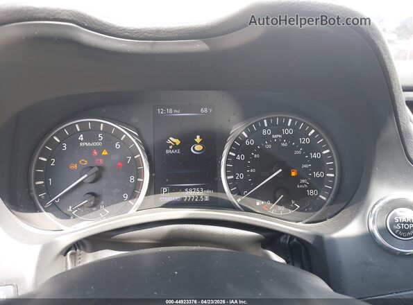 JN1EV7EL8LM380188 2020 INFINITI Q60 White უკანა სავარძლების ხედი