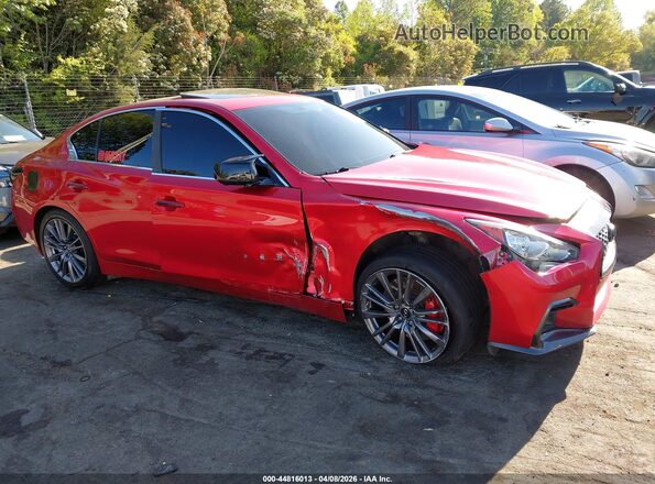 JN1FV7AR2KM800685 2019 INFINITI Q50 Красный Вид щитка приборов