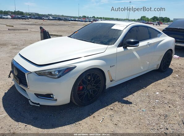 JN1FV7EK2KM360299 2019 INFINITI Q60 Белый Передняя левая четверть