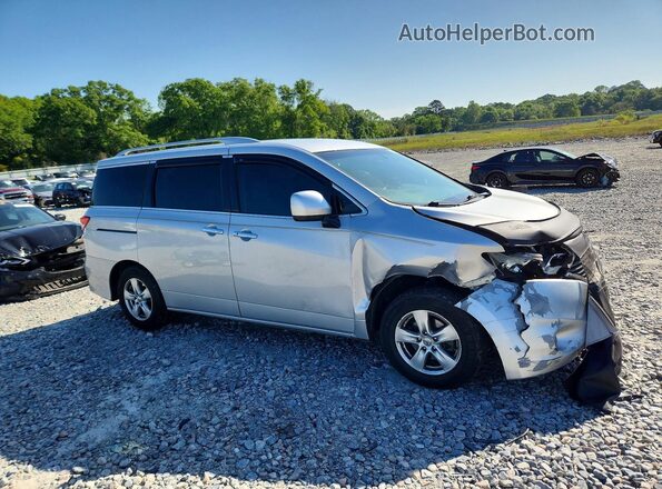 JN8AE2KP2G9154666 2016 NISSAN QUEST Silver Front right