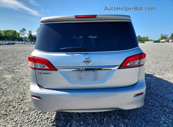 JN8AE2KP2G9154666 2016 NISSAN QUEST Silver Rear view