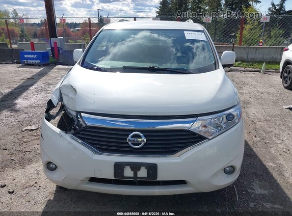JN8AE2KP4G9151039 2016 NISSAN QUEST Белый Вид щитка приборов