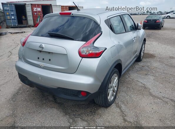 JN8AF5MR0HT702133 2017 NISSAN JUKE Silver უკანა მარჯვენა