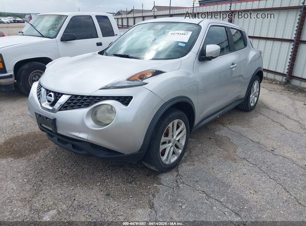 JN8AF5MR0HT702133 2017 NISSAN JUKE Silver წინა მარცხენა ხედი სამი მეოთხედიდან