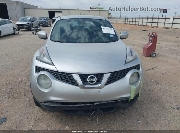JN8AF5MRXHT704617 2017 NISSAN JUKE Silver Widok zestawu wskaźników